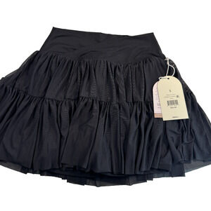 Blogilates Women's Ballerina Skort Size Medium Black NWT